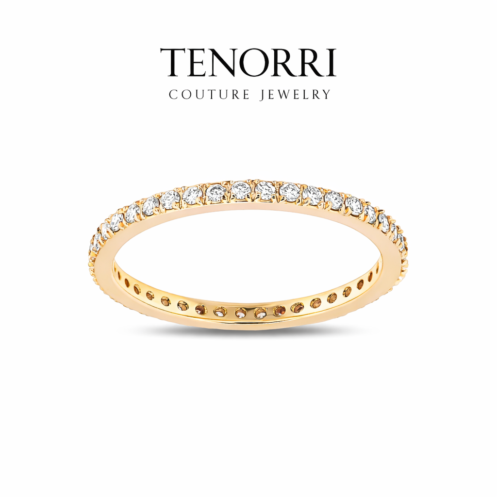 TENORRI diamond eternity ring 0.40ct 14K gold