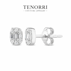 TENORRI diamond stud earrings 0.16ct 14K gold