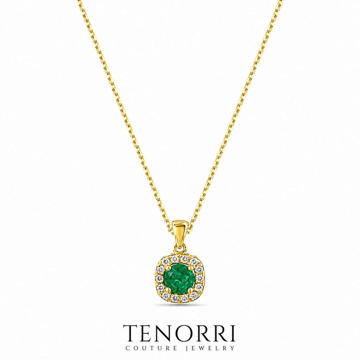 Колие TENORRI COUTURE с изумруд
