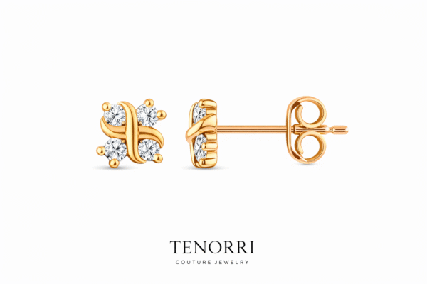 tenorri-diamond-earrings-white-bg.jpg Diamond stud earrings TENORRI luxury design