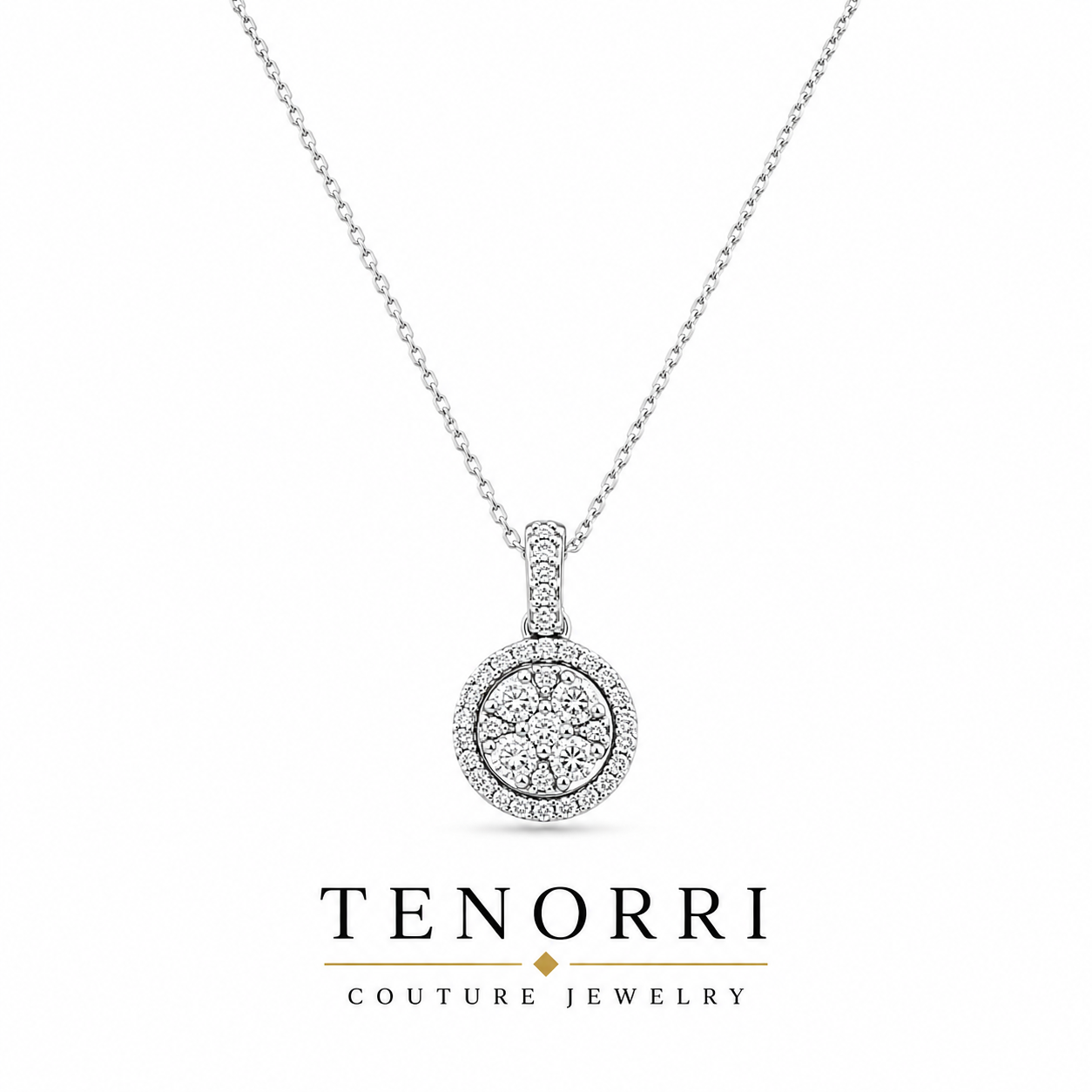 TENORRI колие от 14К злато с диаманти